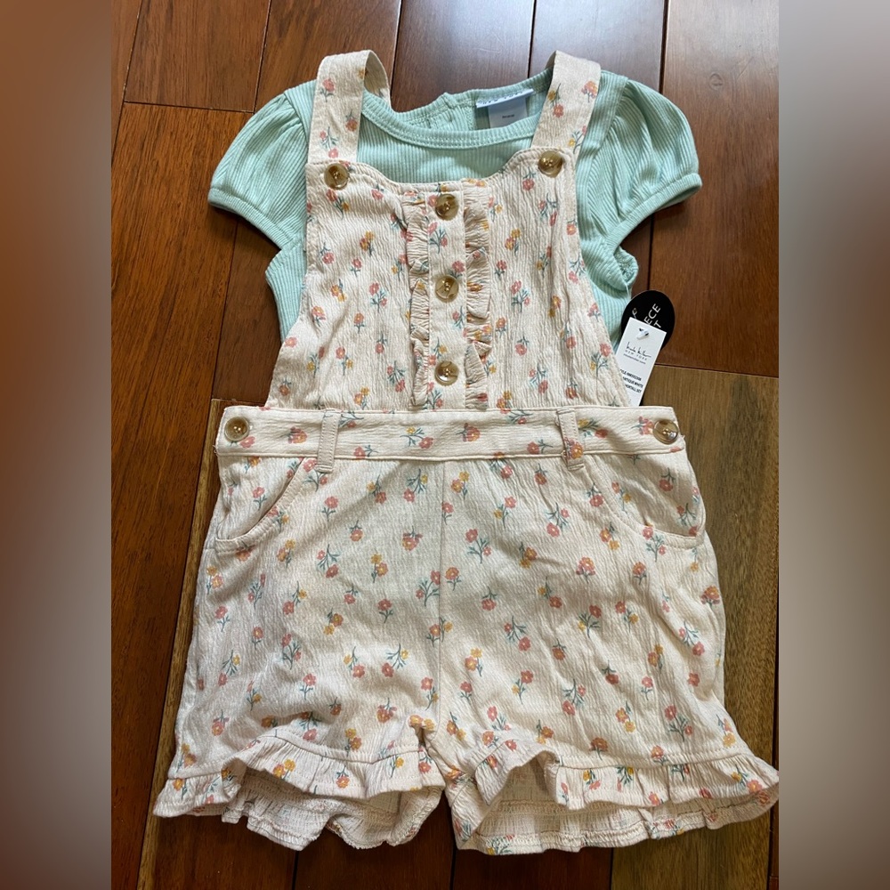 Toddler overall outfit